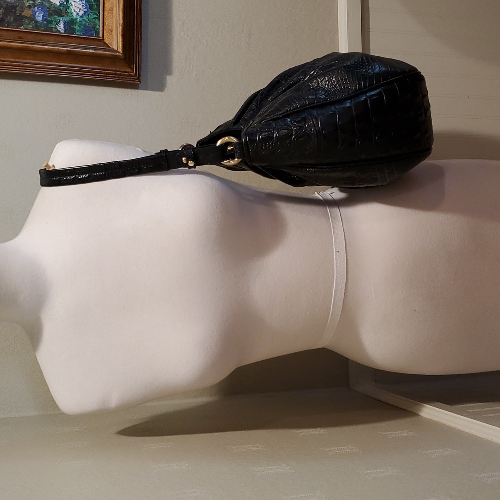 Brahmin Melbourne Croc Shoulder Bag - Picture 5 of 15